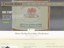Tablet Screenshot of ericksonranch.com